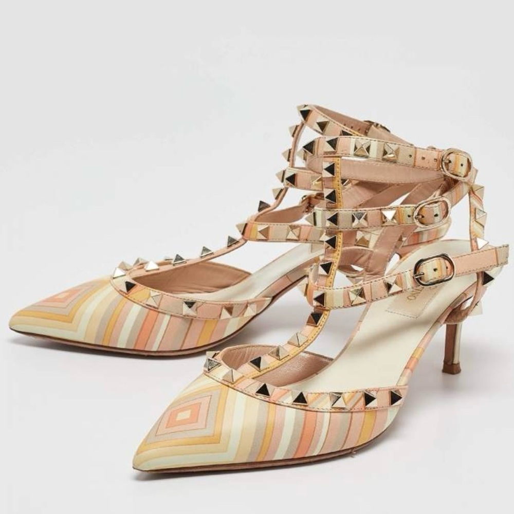 Valentino Rockstud Leather Heels